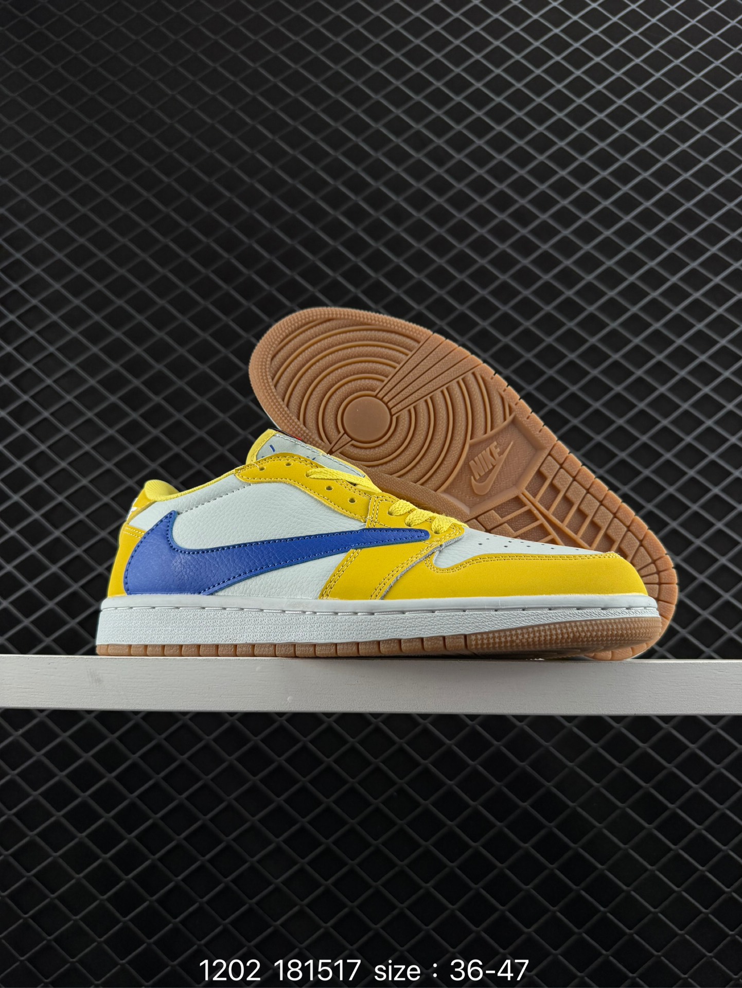 Travis Scott x Air Jordan 1 ” Reverse Mocha “